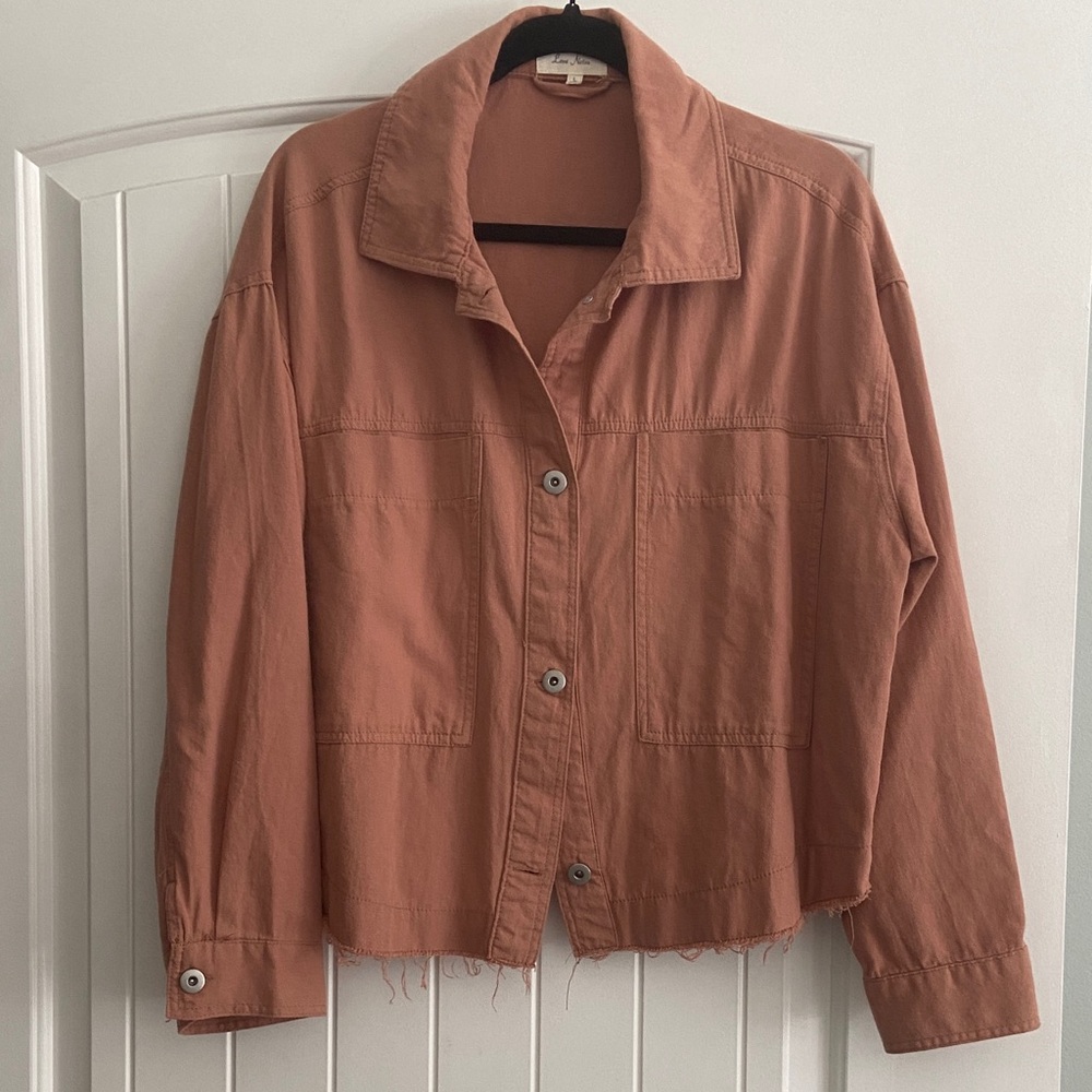 Love Notes Women's Terracotta Utility Jacket